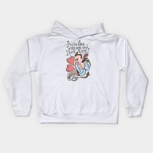 I am in love with me Kids Hoodie